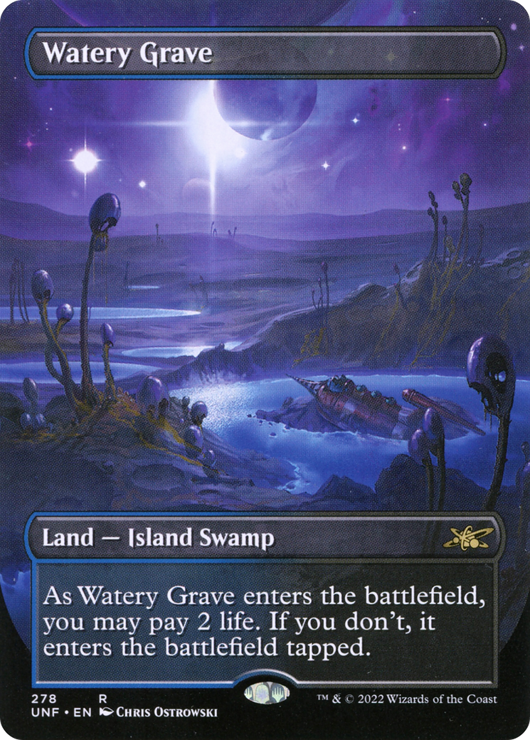 Watery Grave - Borderless - Full Art [UNF-278]