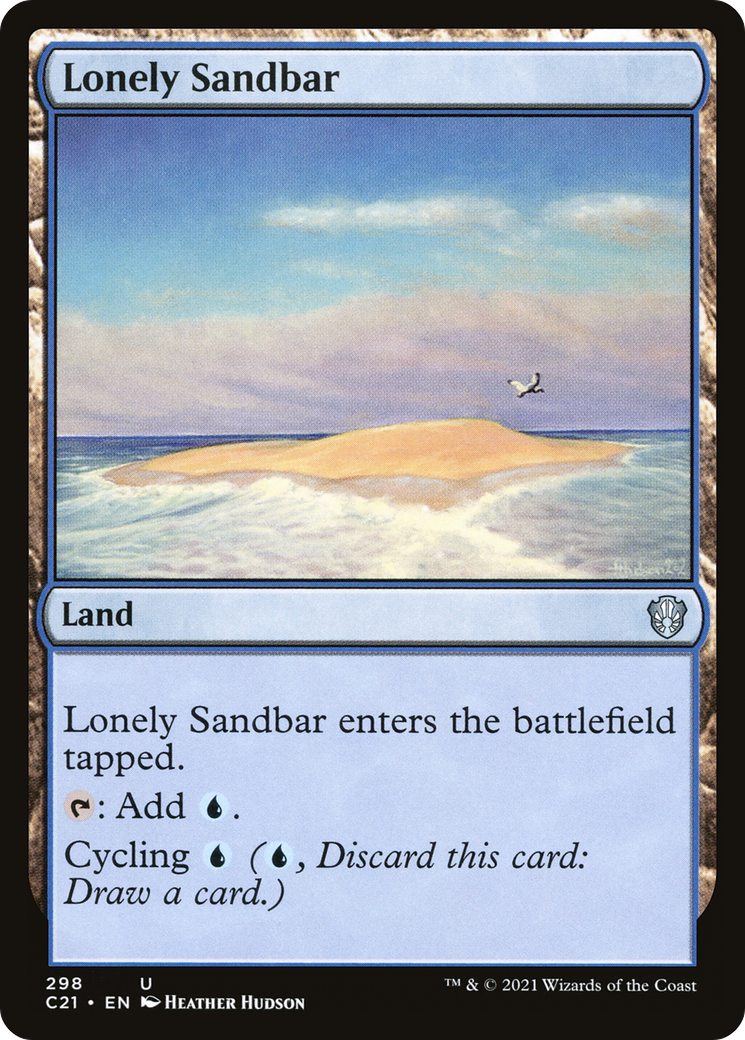 Lonely Sandbar [C21-298]