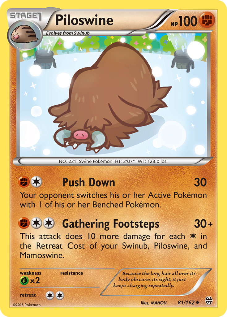 Piloswine [XY8-81]