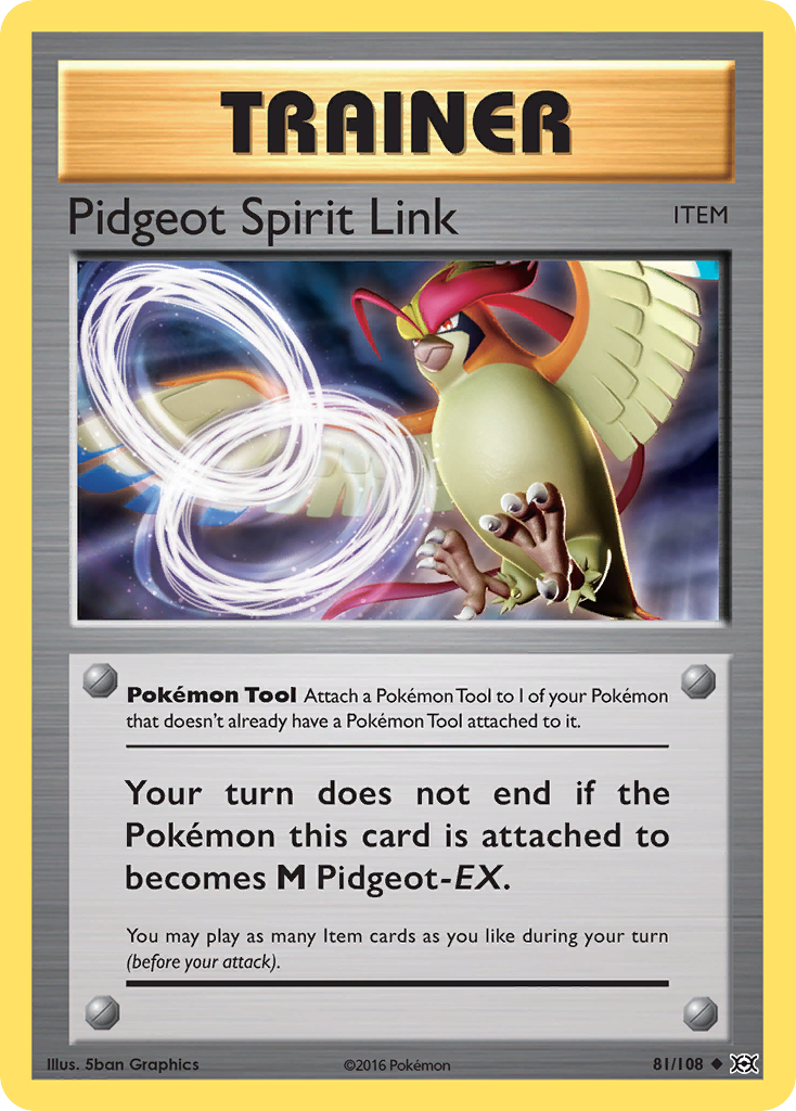 Pidgeot Spirit Link [XY12-81]