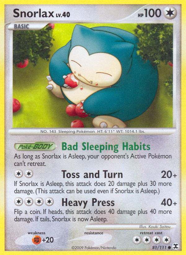 Snorlax [PL2-81]