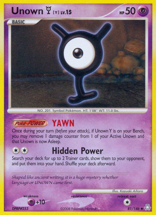 Unown [Y] [DP6-81]