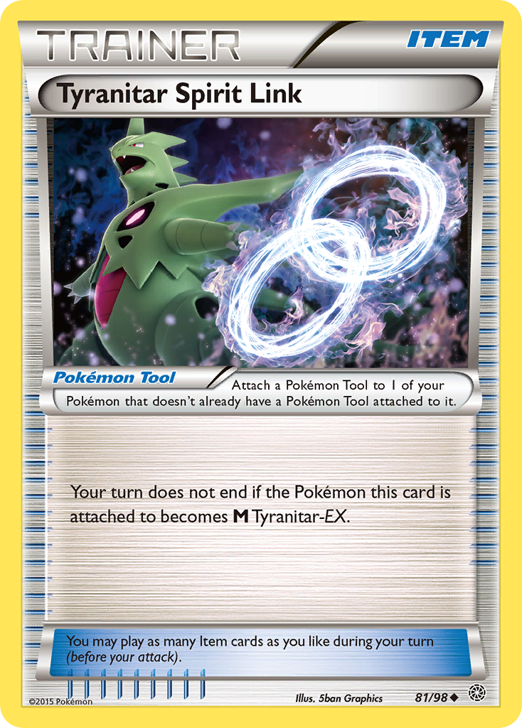 Tyranitar Spirit Link [XY7-81]