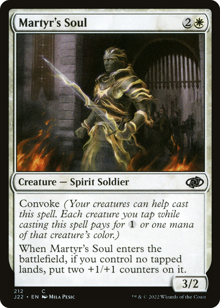 Martyr's Soul [J22-212]