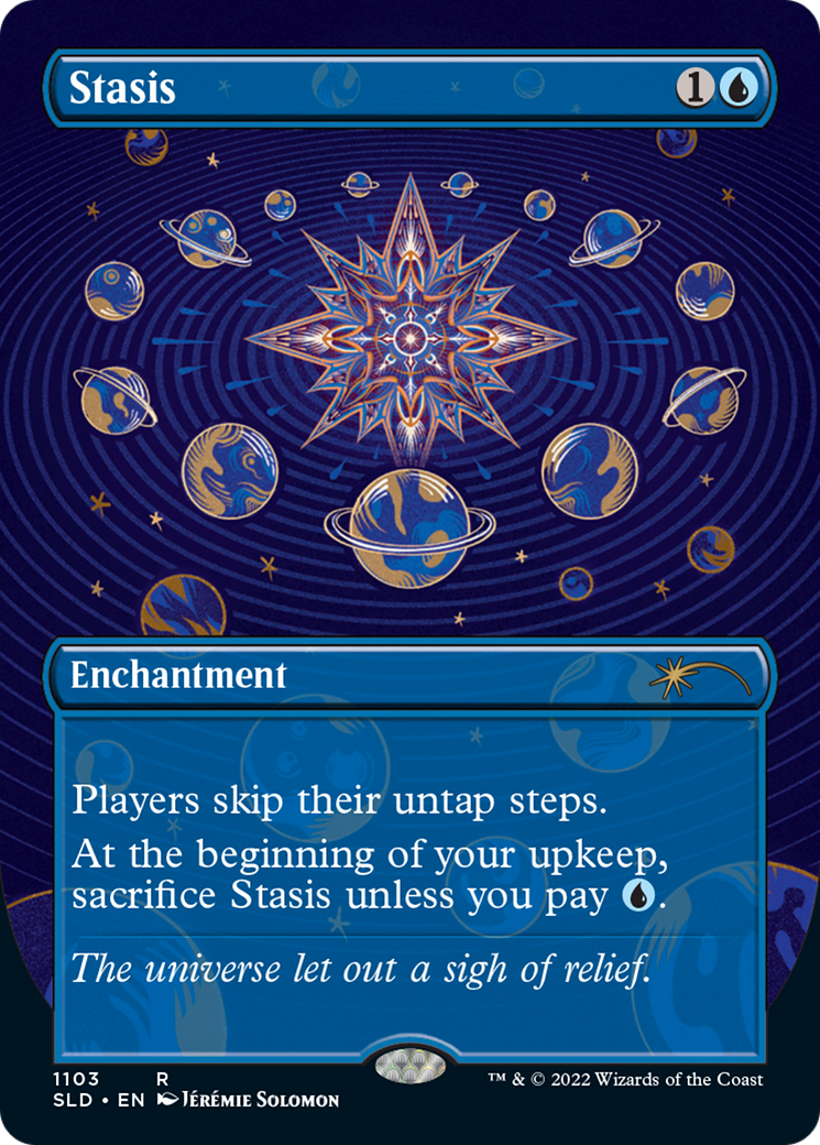 Stasis - Borderless - Full Art [SLD-1103]