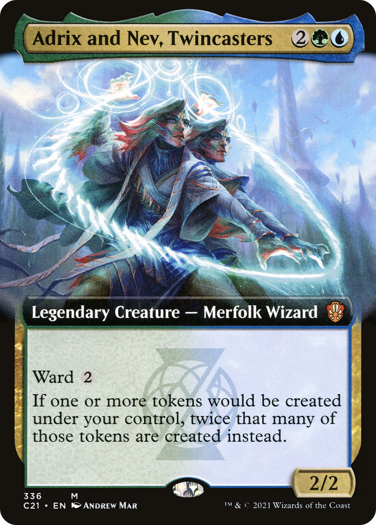 Adrix and Nev, Twincasters - Extended Art [C21-336]