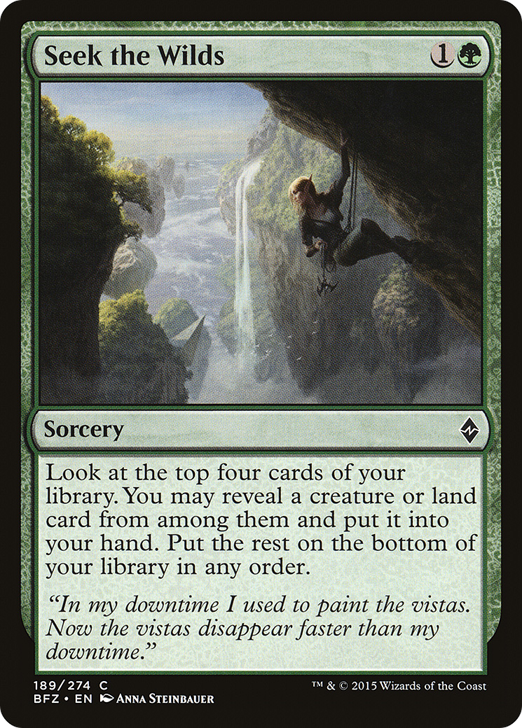 Seek the Wilds [BFZ-189]