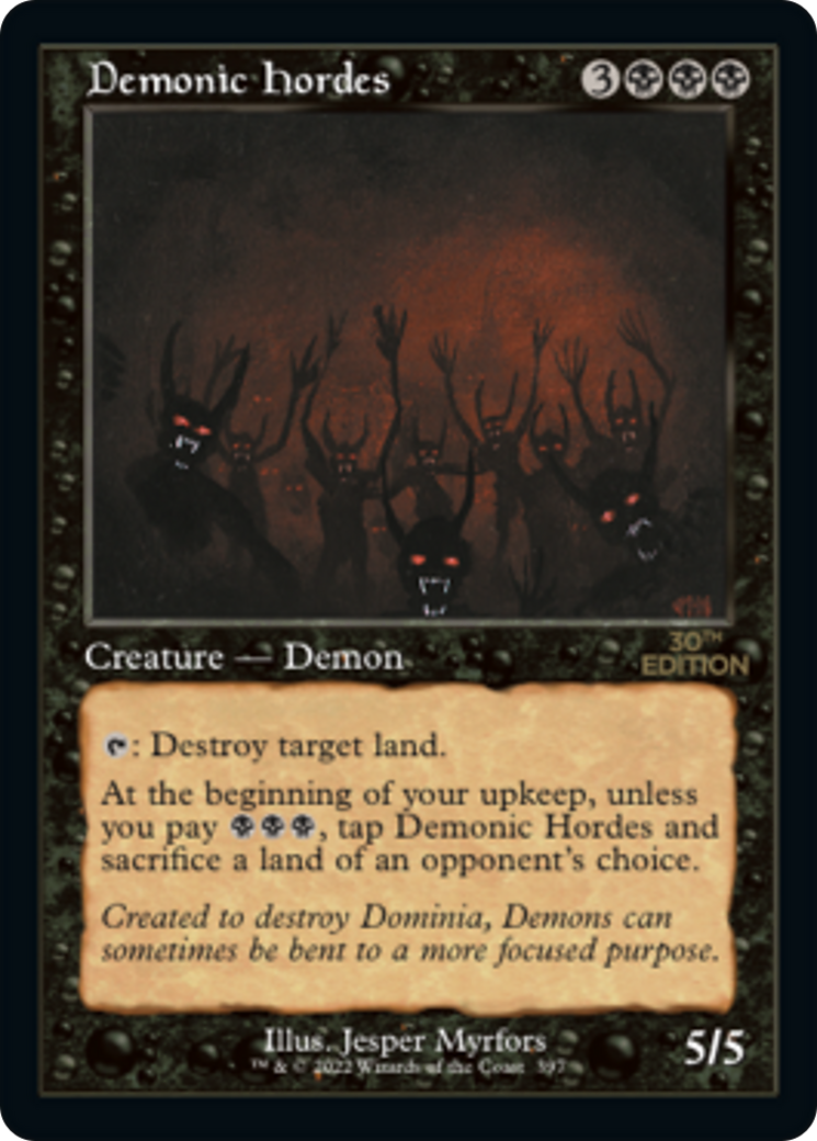 Demonic Hordes [30A-397]