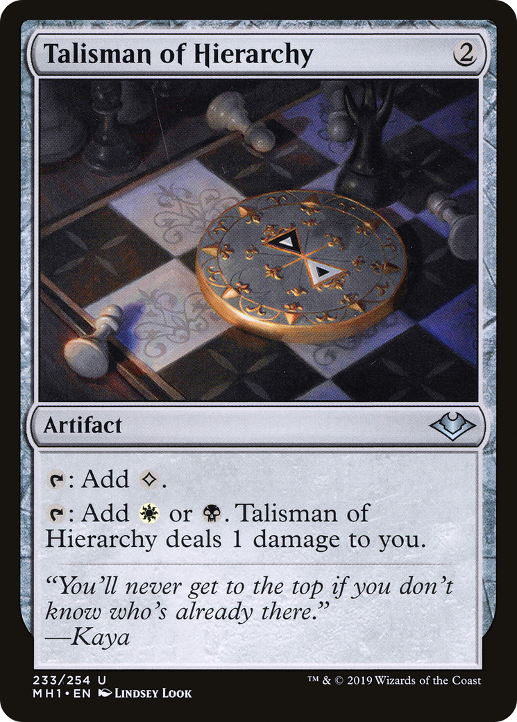 Talisman of Hierarchy [MH1-233]