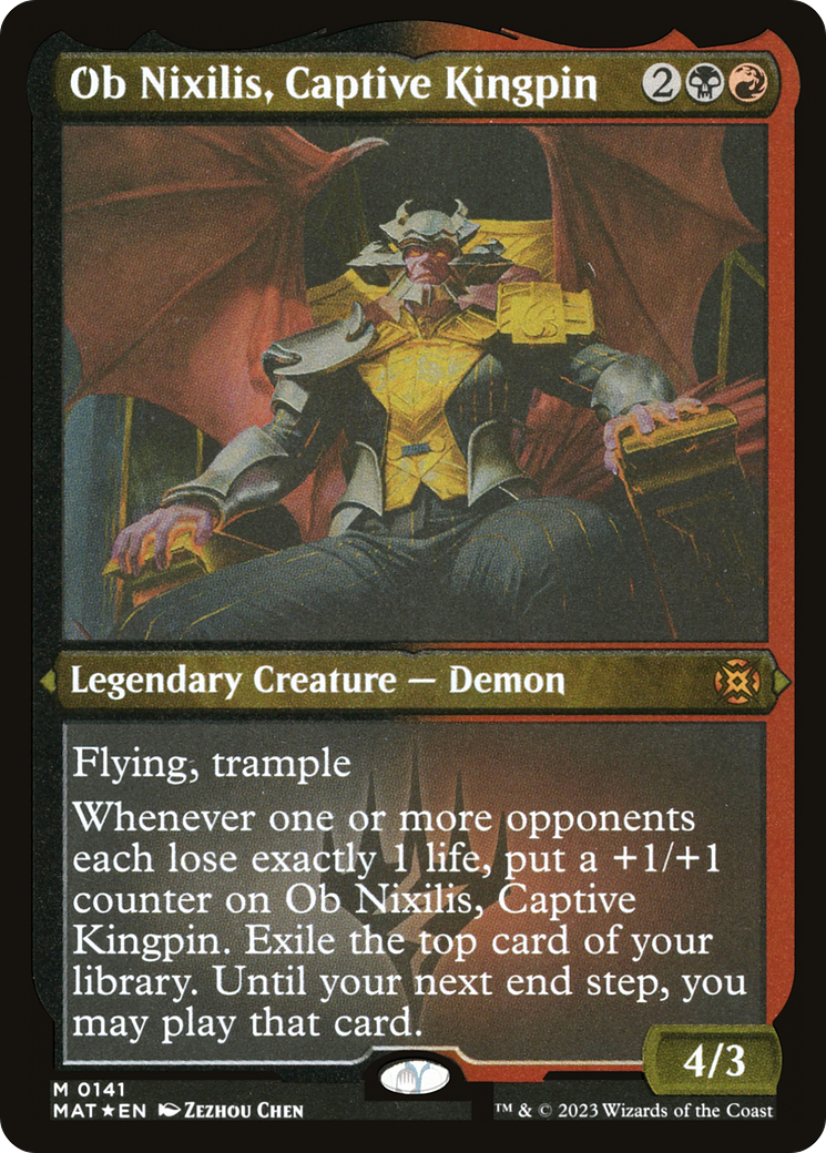 Ob Nixilis, Captive Kingpin [MAT-141]