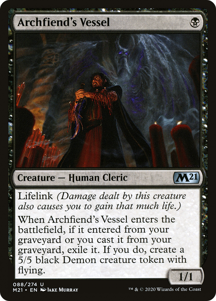 Archfiend's Vessel [M21-88]