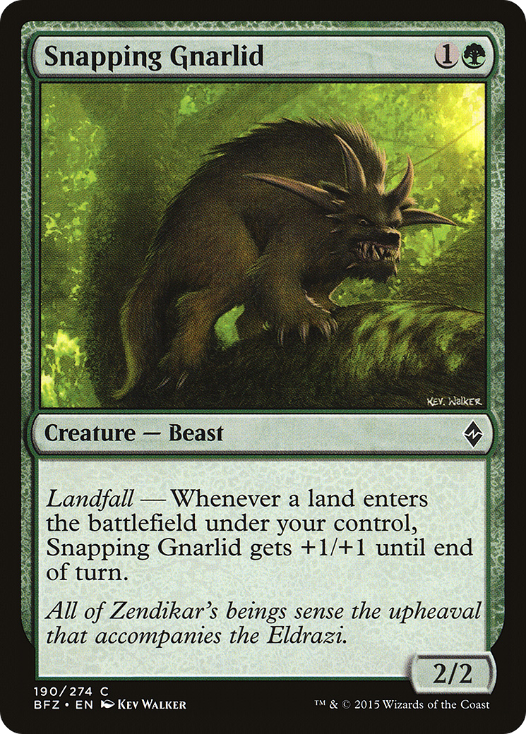 Snapping Gnarlid [BFZ-190]