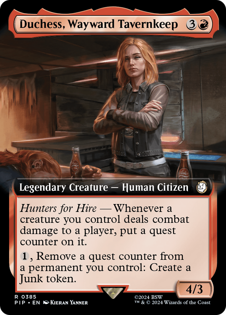 Duchess, Wayward Tavernkeep - Extended Art [PIP-385]