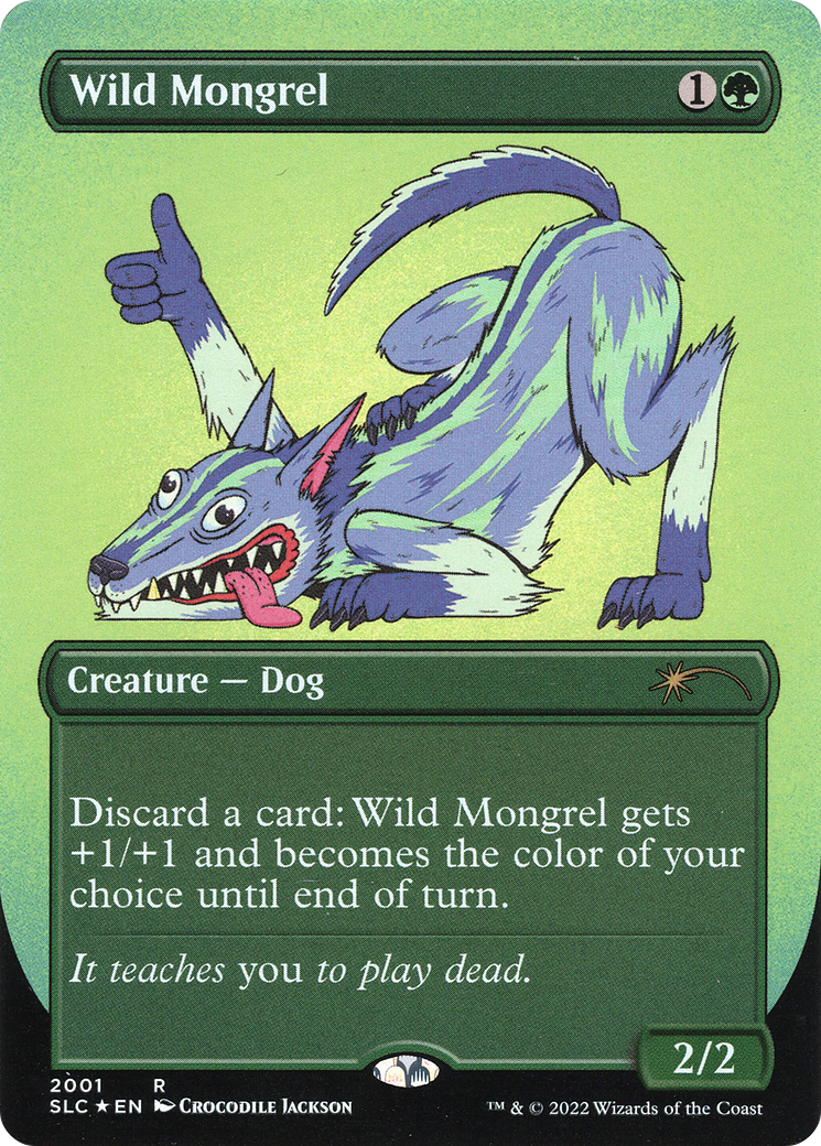 Wild Mongrel - Borderless - Full Art - Promo [SLC-2001]