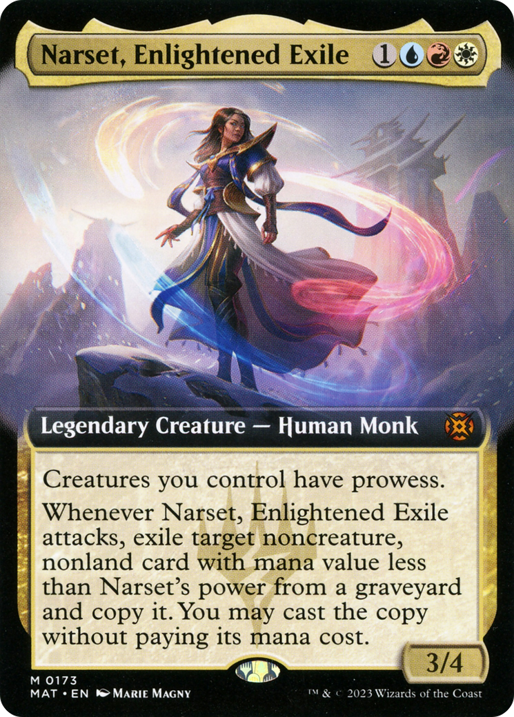 Narset, Enlightened Exile - Extended Art [MAT-173]