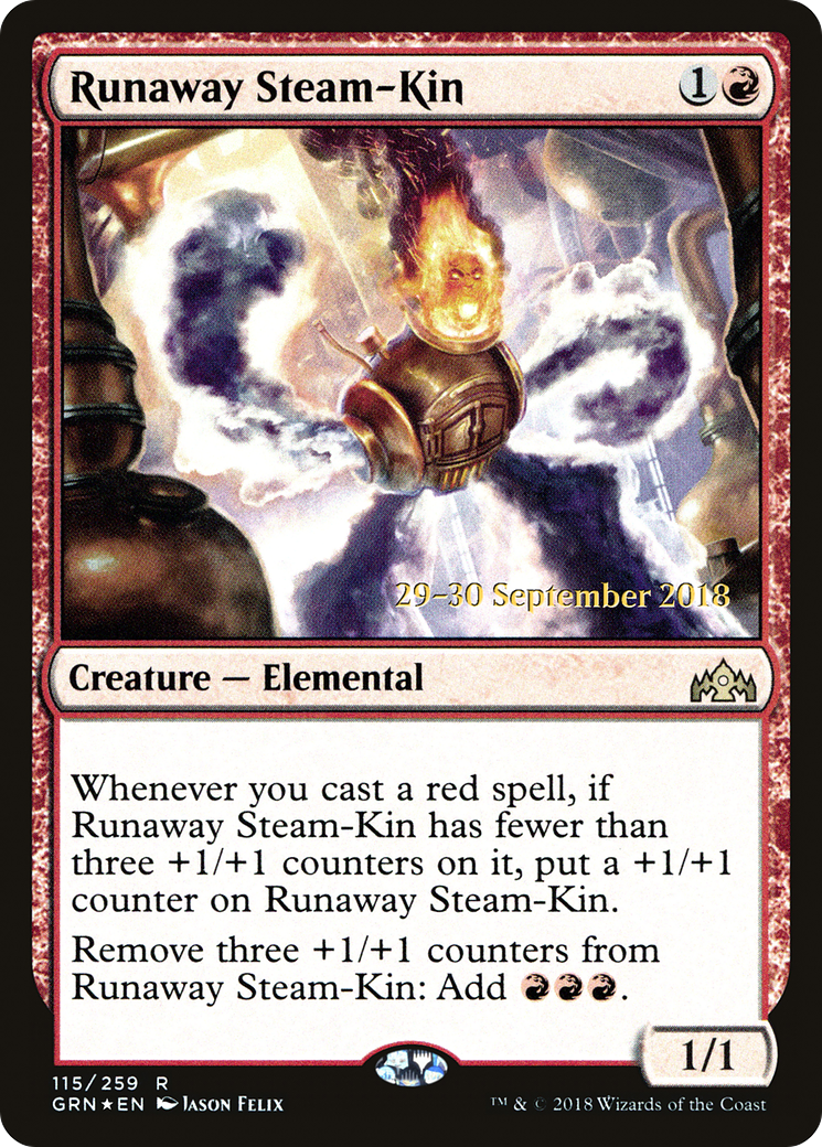 Runaway Steam-Kin - Prerelease Promo [PGRN-115s]