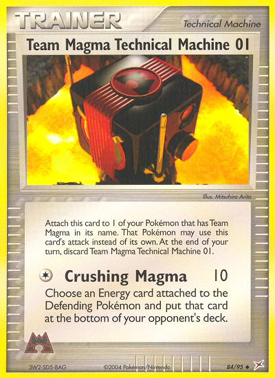 Team Magma Technical Machine 01 [EX4-84]