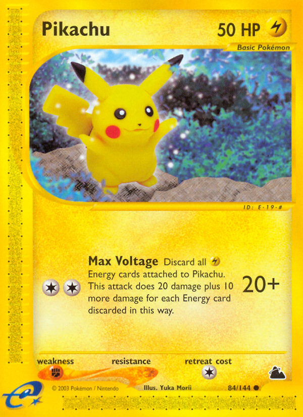 Pikachu [ECARD3-84]