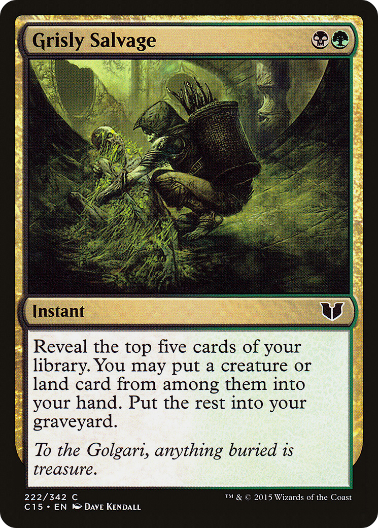 Grisly Salvage [C15-222]