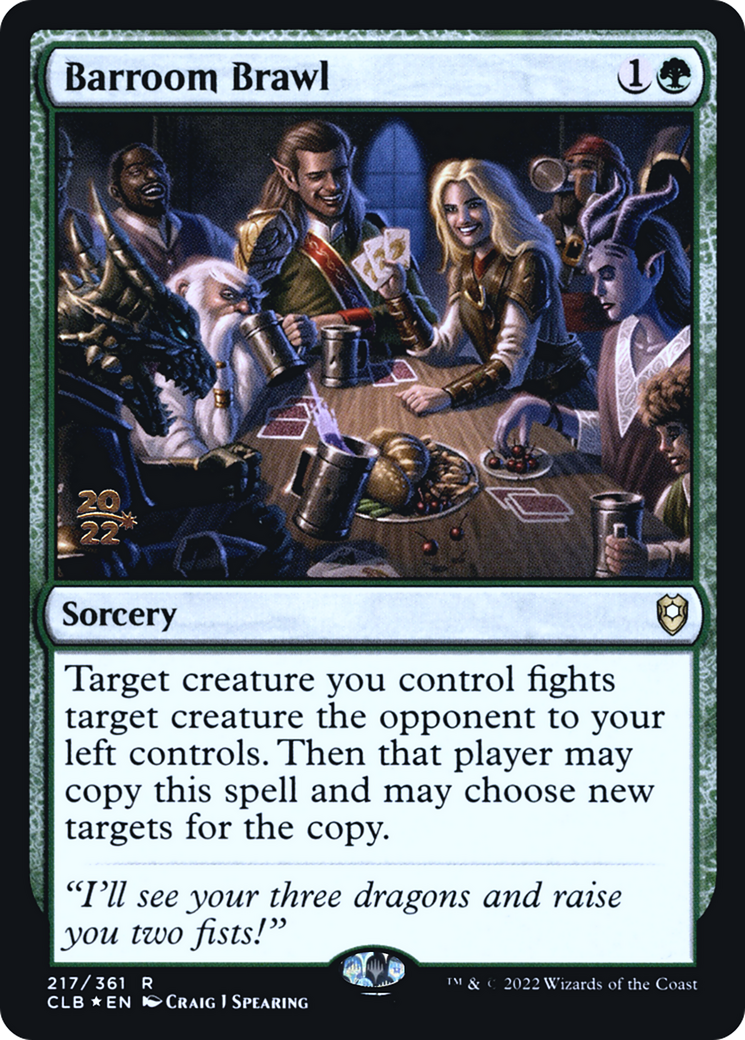 Barroom Brawl - Prerelease Promo [PCLB-217s]