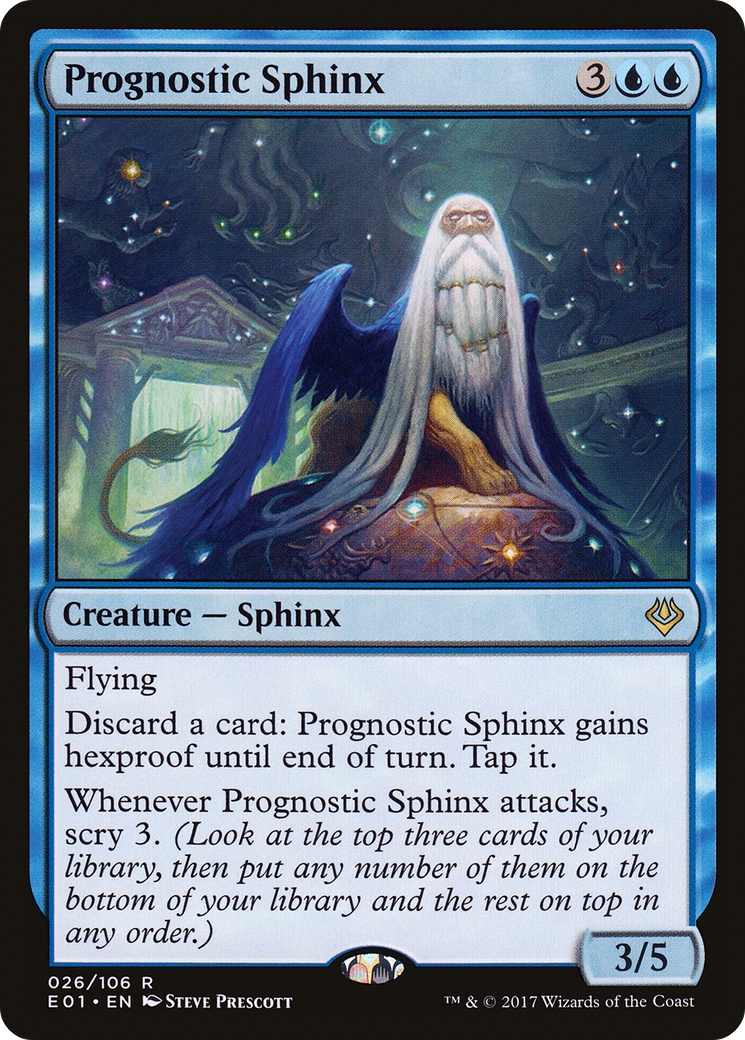 Prognostic Sphinx [E01-26]