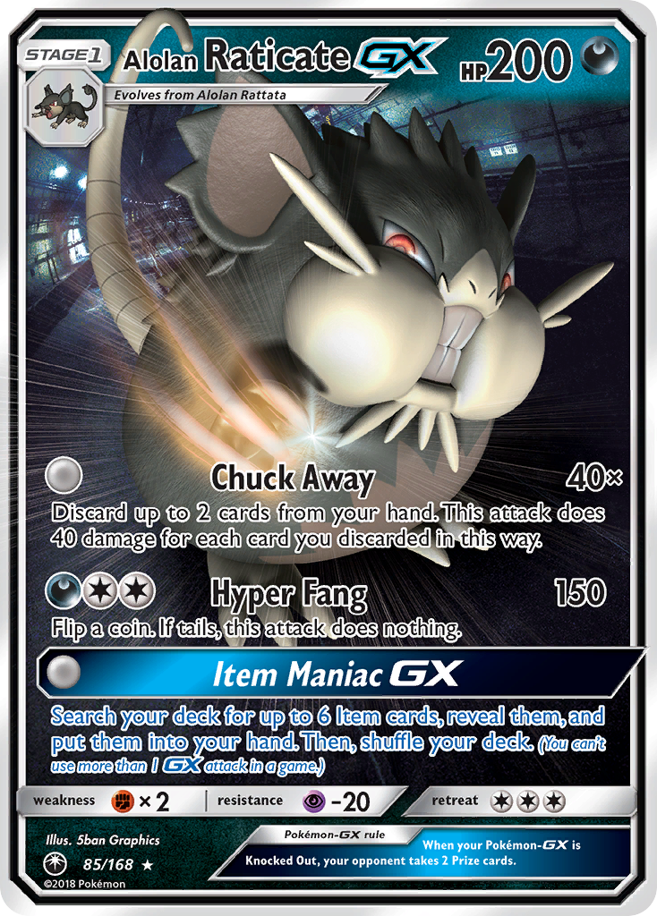 Alolan Raticate-GX [SM7-85]