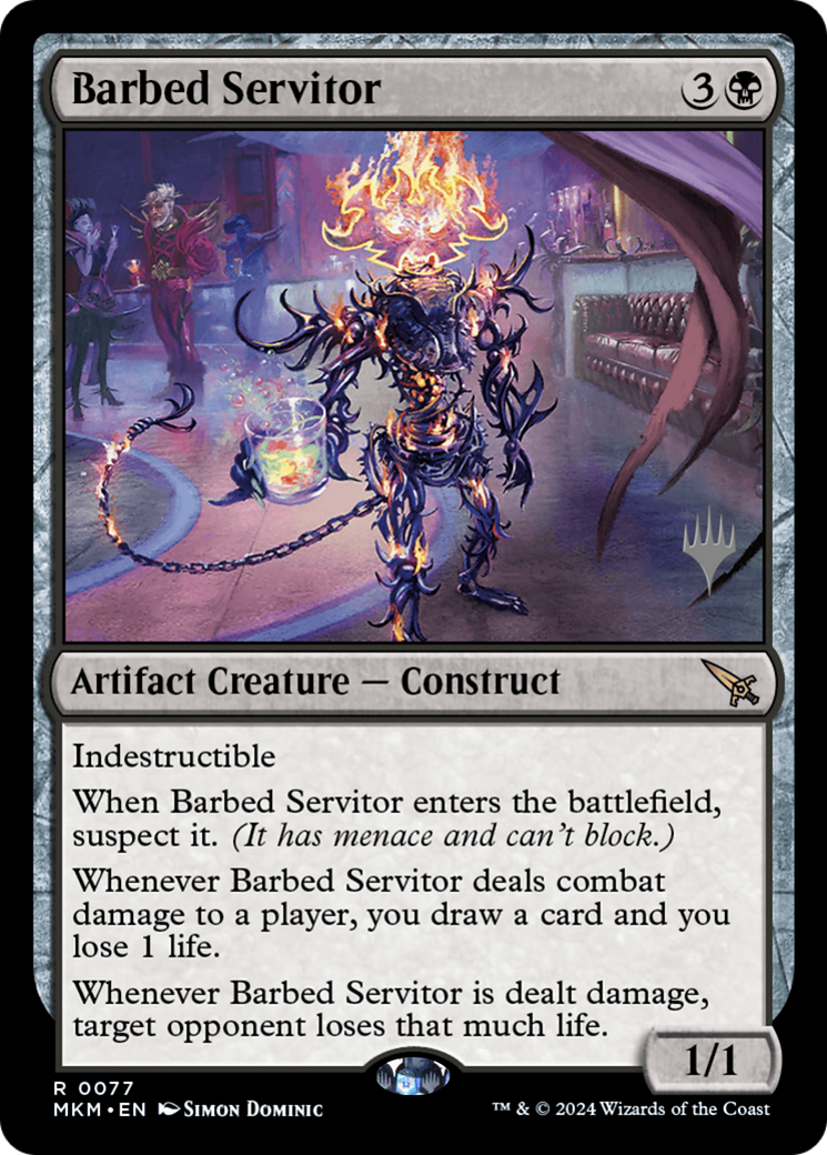 Barbed Servitor - Promo Pack [PMKM-77p]