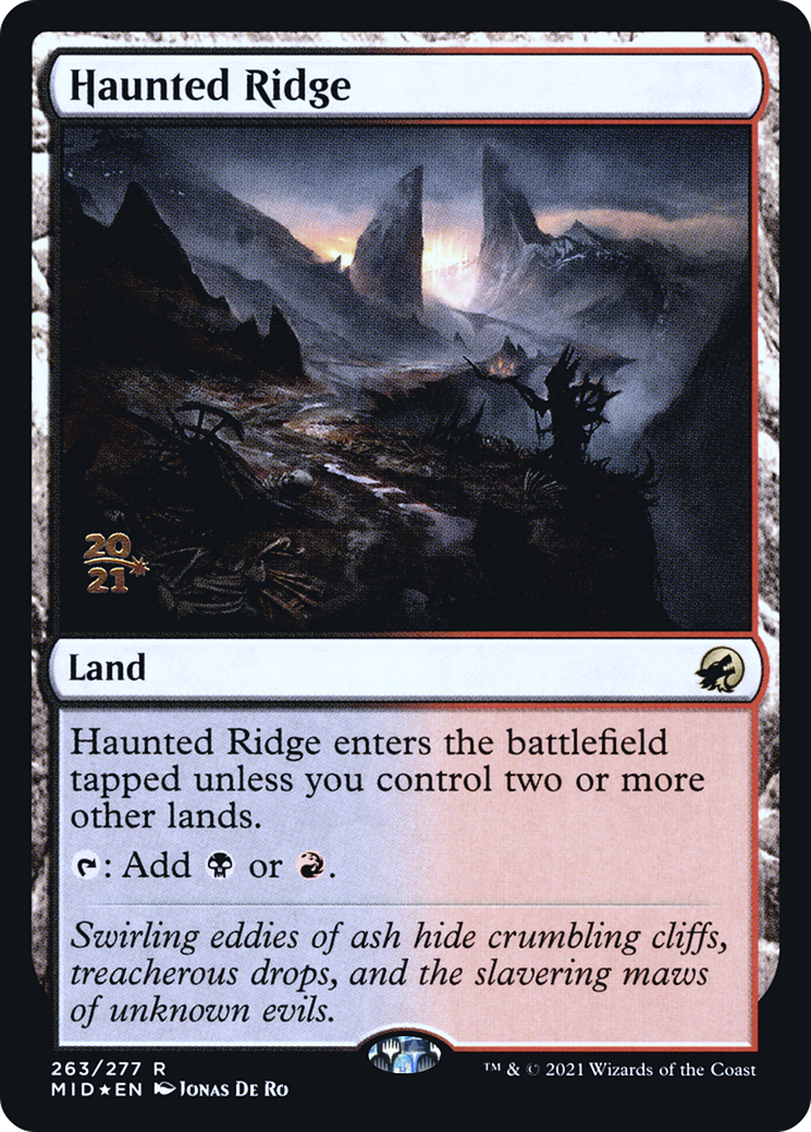 Haunted Ridge - Prerelease Promo [PMID-263s]