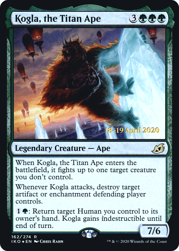 Kogla, the Titan Ape - Prerelease Promo [PIKO-162s]