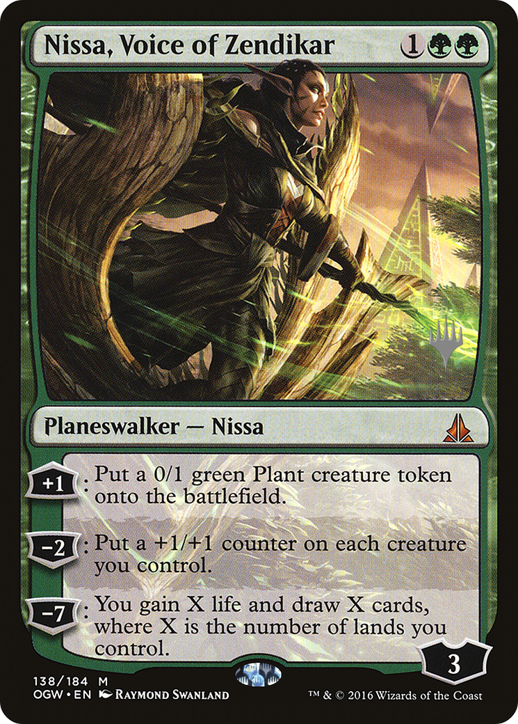 Nissa, Voice of Zendikar - Promo Pack [POGW-138p]