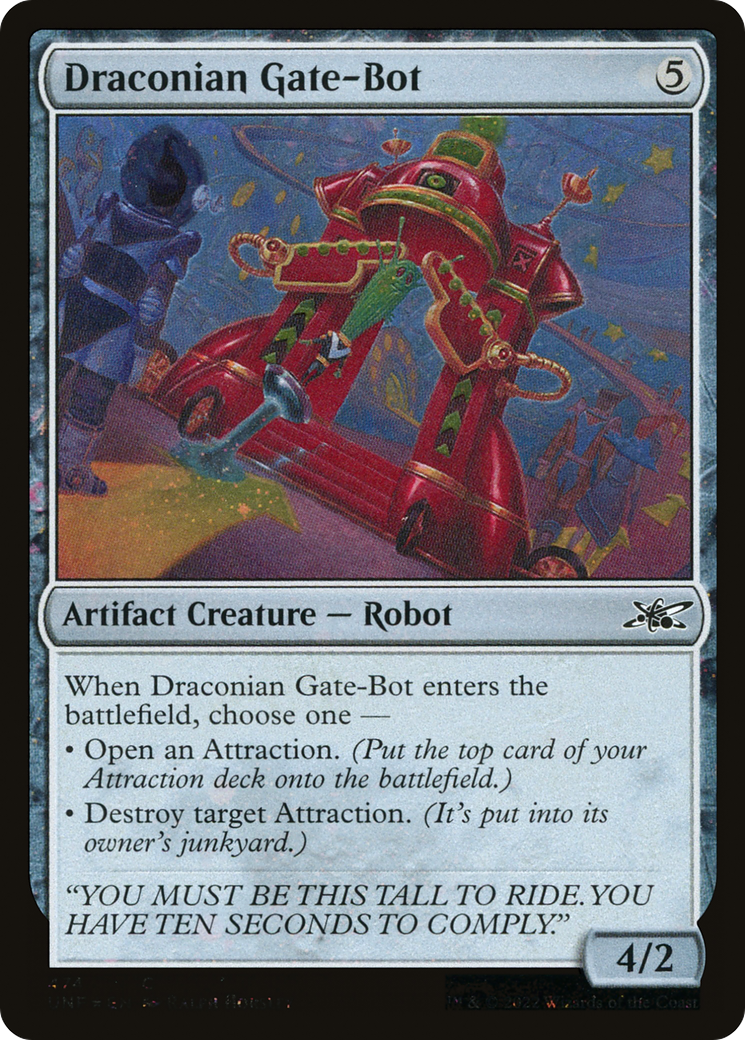 Draconian Gate-Bot - Galaxy Foil [UNF-474]