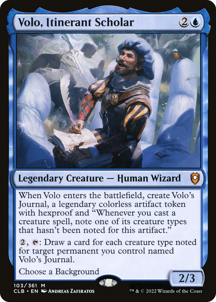 Volo, Itinerant Scholar [CLB-103]