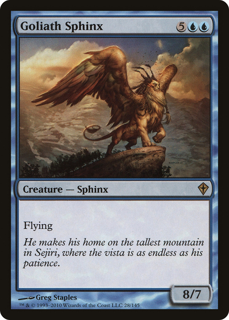 Goliath Sphinx [WWK-28]