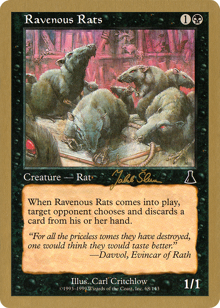 Ravenous Rats [WC99-js68]