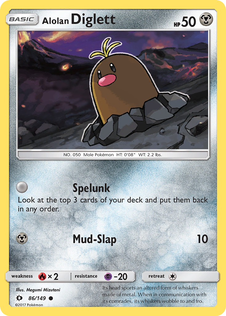 Alolan Diglett [SM1-86]