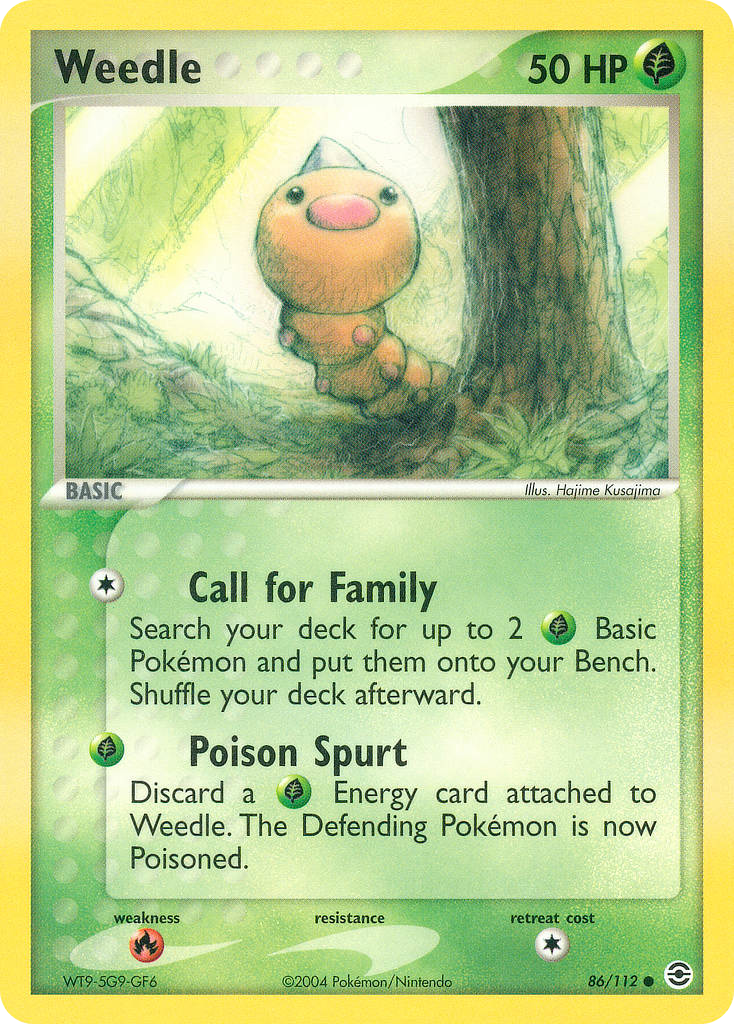 Weedle [EX6-86]