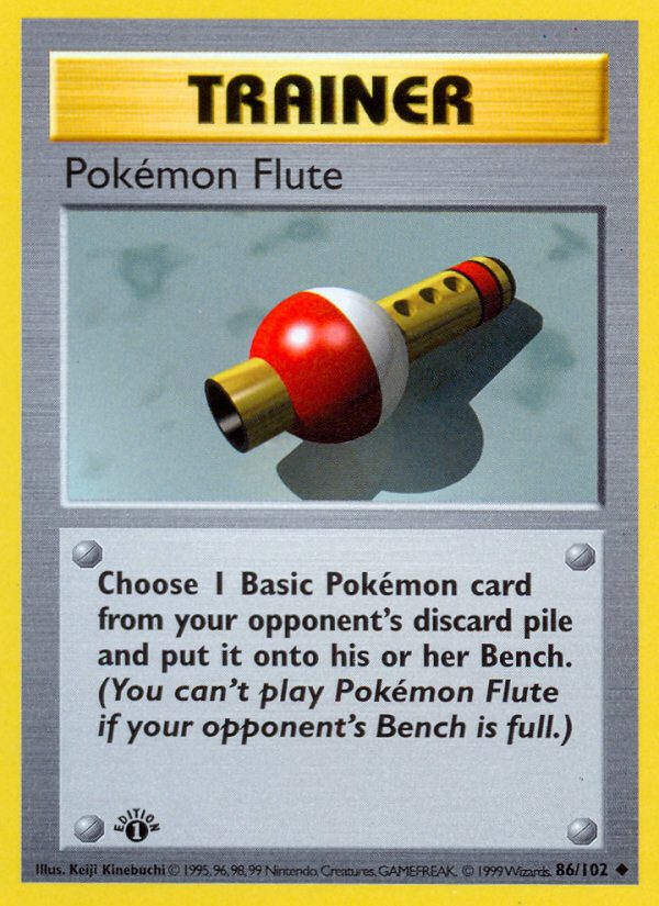 Pokémon Flute [BASE1-86]