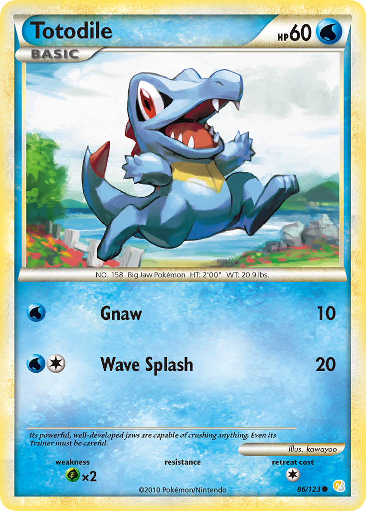 Totodile [HGSS1-86]