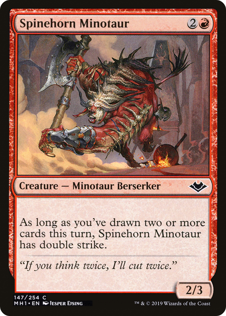 Spinehorn Minotaur [MH1-147]