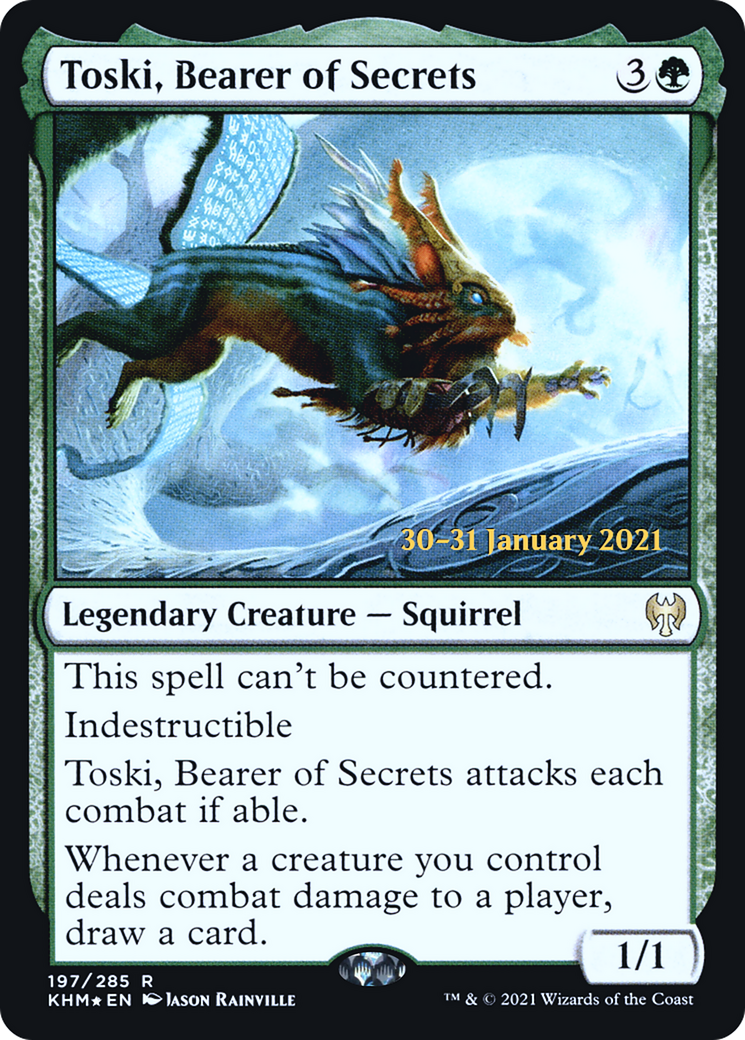 Toski, Bearer of Secrets - Prerelease Promo [PKHM-197s]