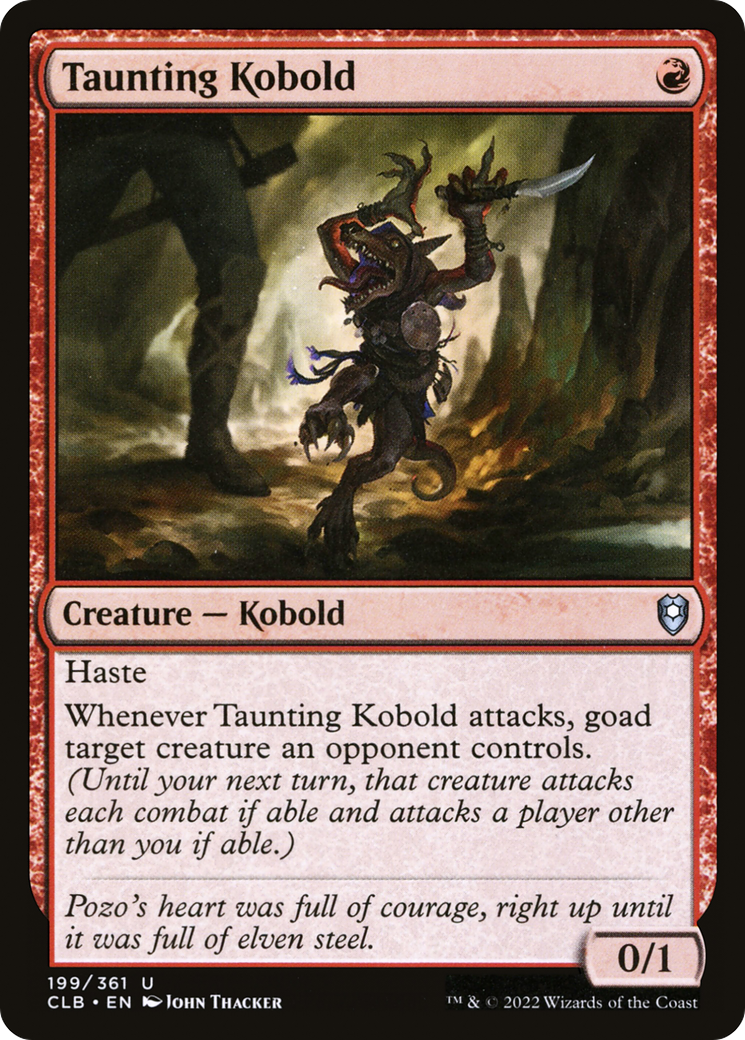 Taunting Kobold [CLB-199]