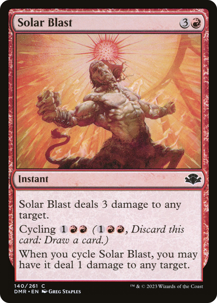 Solar Blast [DMR-140]