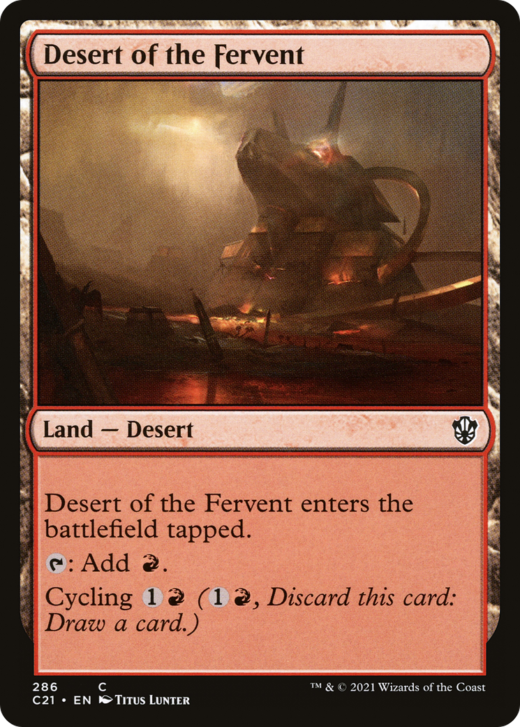 Desert of the Fervent [C21-286]