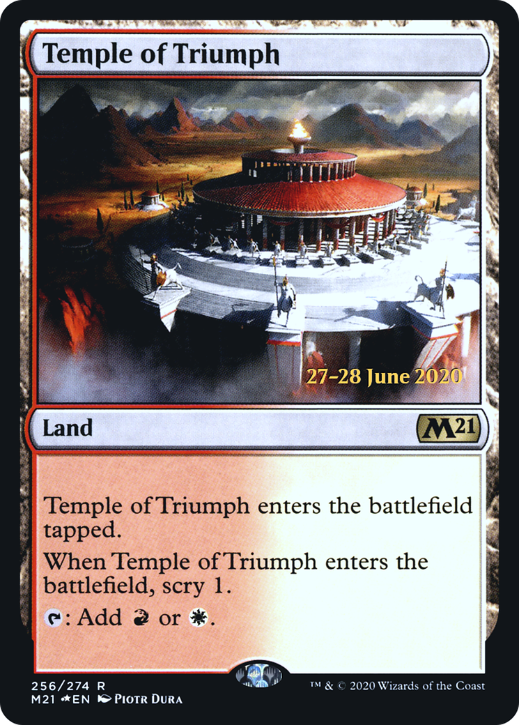 Temple of Triumph - Prerelease Promo [PM21-256s]