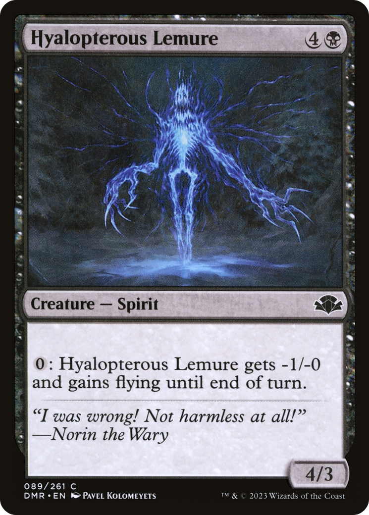 Hyalopterous Lemure [DMR-89]