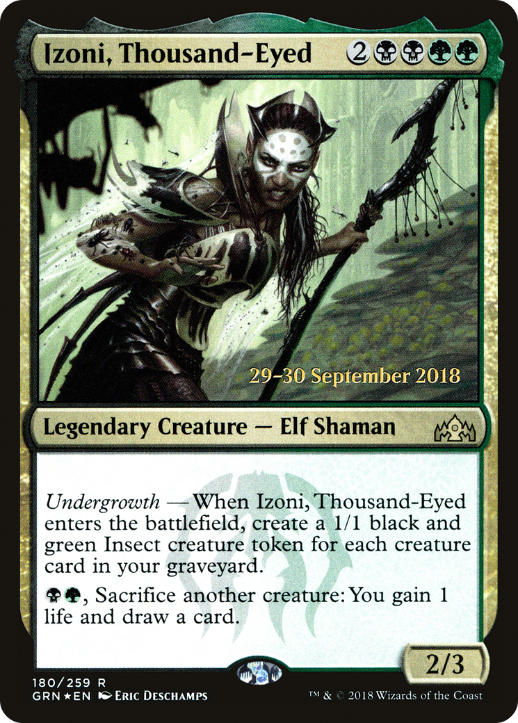 Izoni, Thousand-Eyed - Prerelease Promo [PGRN-180s]