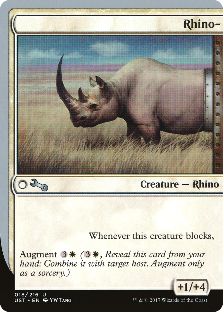 Rhino- [UST-18]