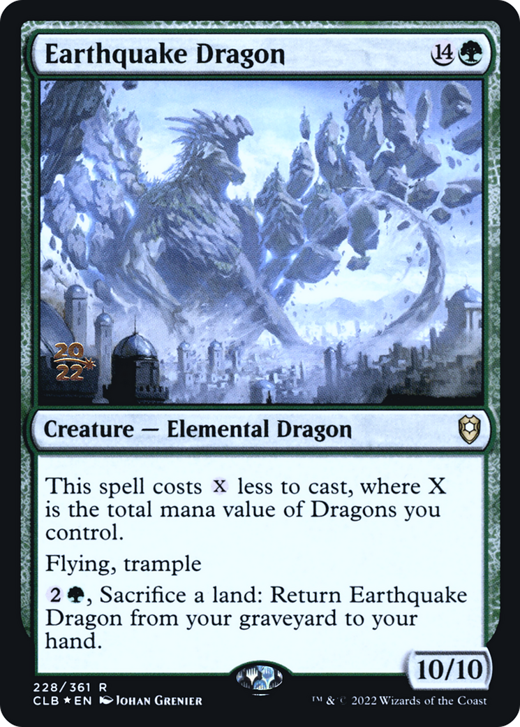 Earthquake Dragon - Prerelease Promo [PCLB-228s]