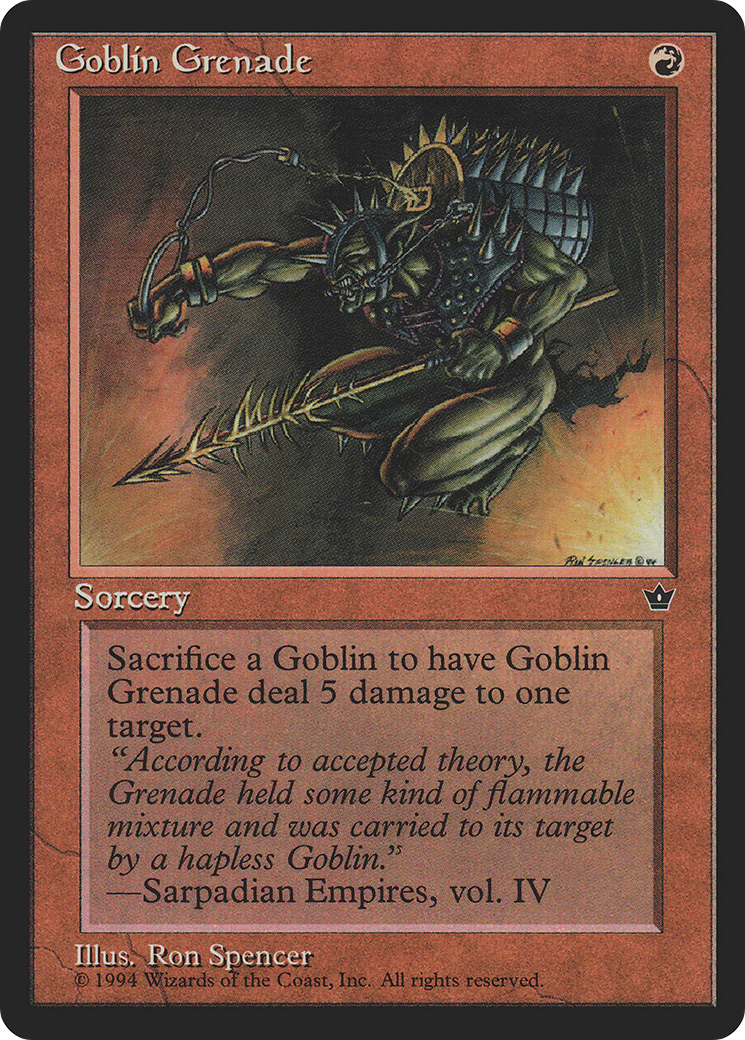 Goblin Grenade [FEM-56a]