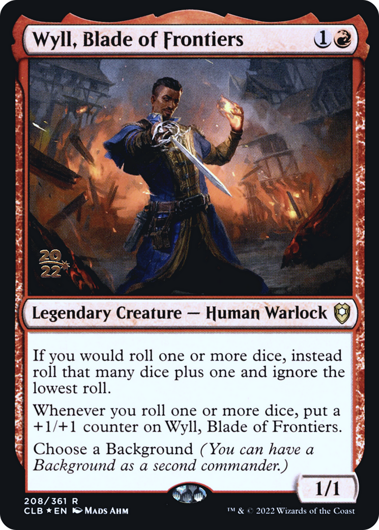 Wyll, Blade of Frontiers - Prerelease Promo [PCLB-208s]